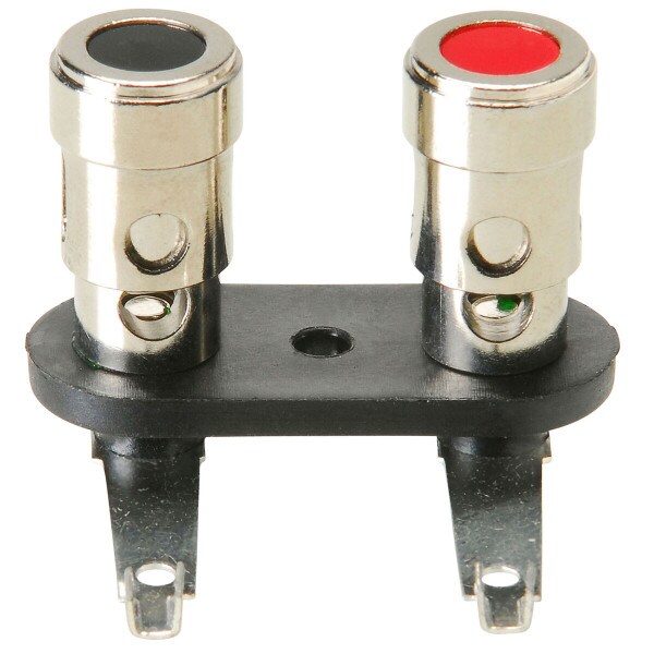 Main product image for Spring Loaded Speaker Terminal Nickel 13/16" Tab 091-1142